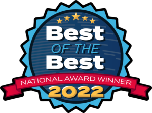 Best of the Best 2022 National Award Winner Badge